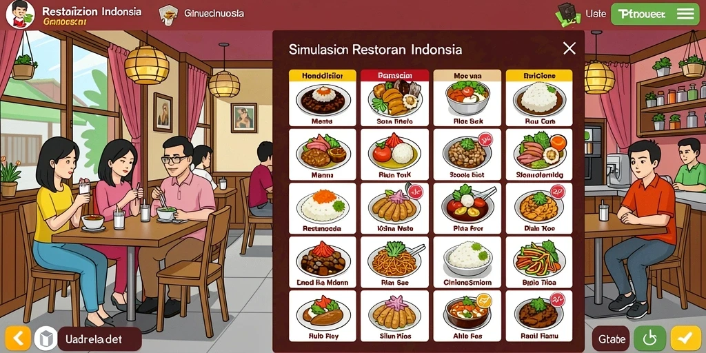 Tampilan antarmuka yang modern dan user-friendly.