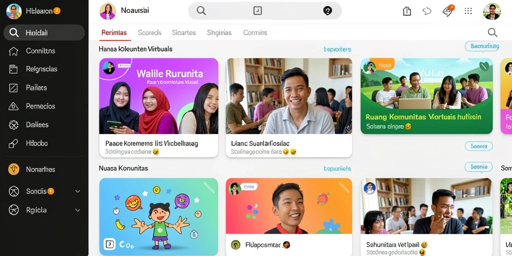 Gambar tampilan utama API5000 yang penuh warna.