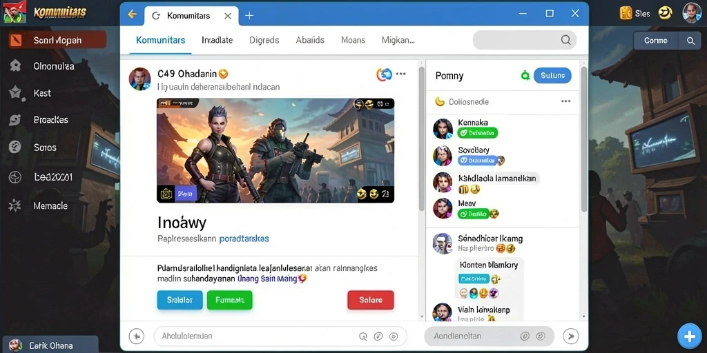 Tampilan awal permainan yang menawan.
