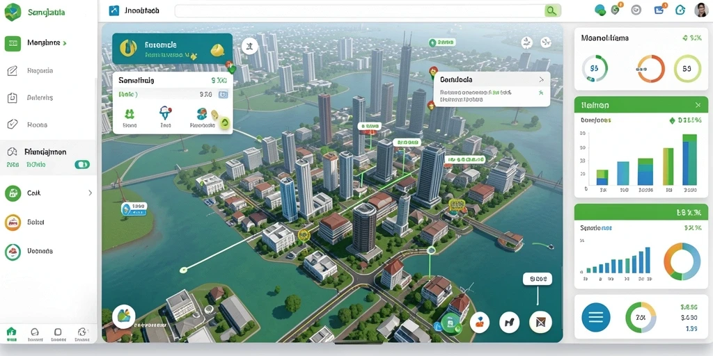 Tampilan antarmuka yang modern dan user-friendly.