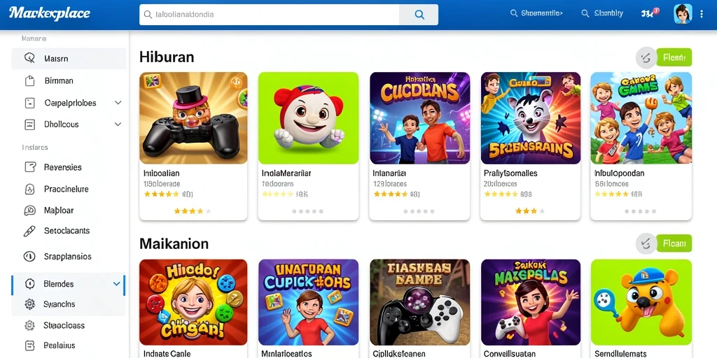 Tampilan antarmuka GOGOREJEKI yang menarik dan user-friendly.