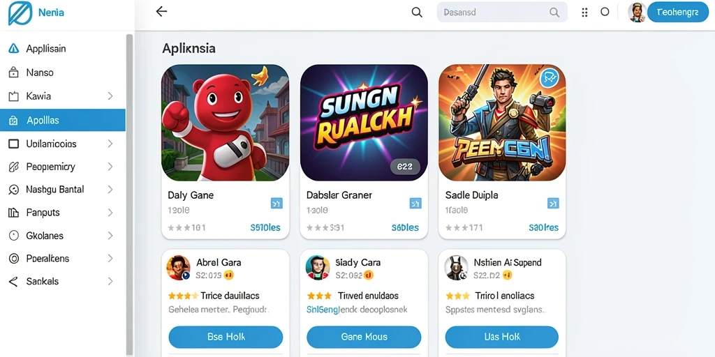 Tampilan antarmuka yang menarik dan user-friendly.