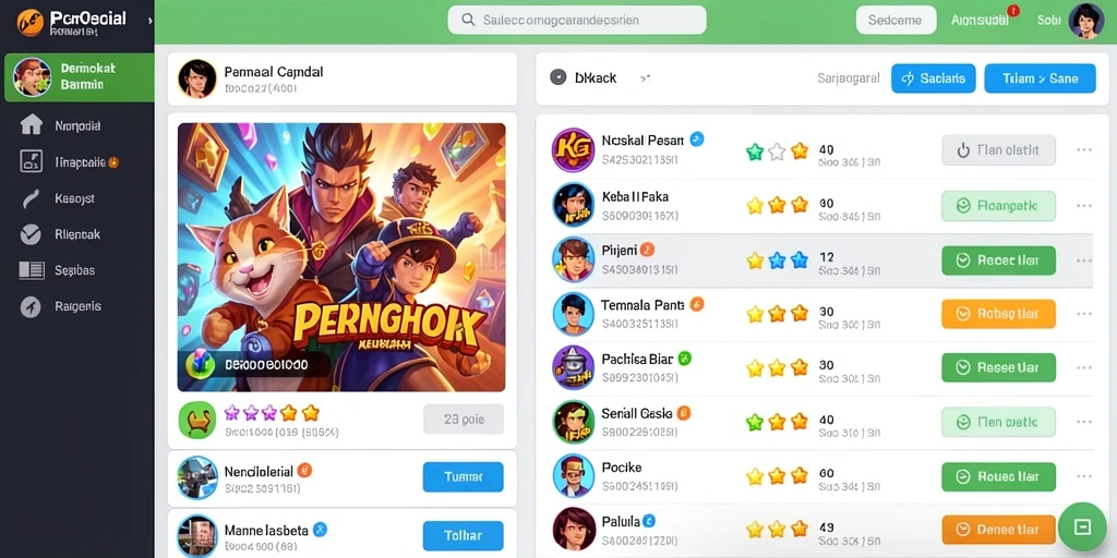 Tampilan antarmuka yang intuitif dan menarik.