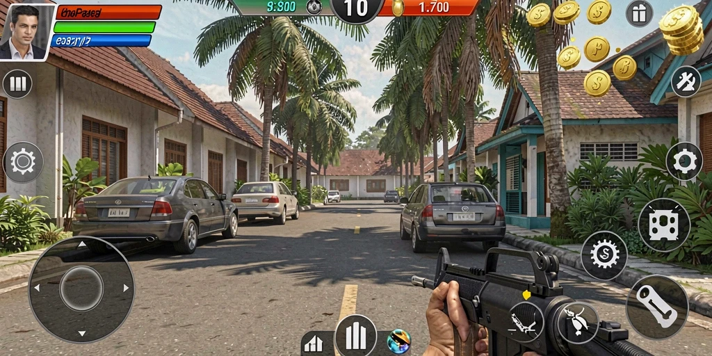 Tampilan utama LGOACE yang menarik dan dinamis.