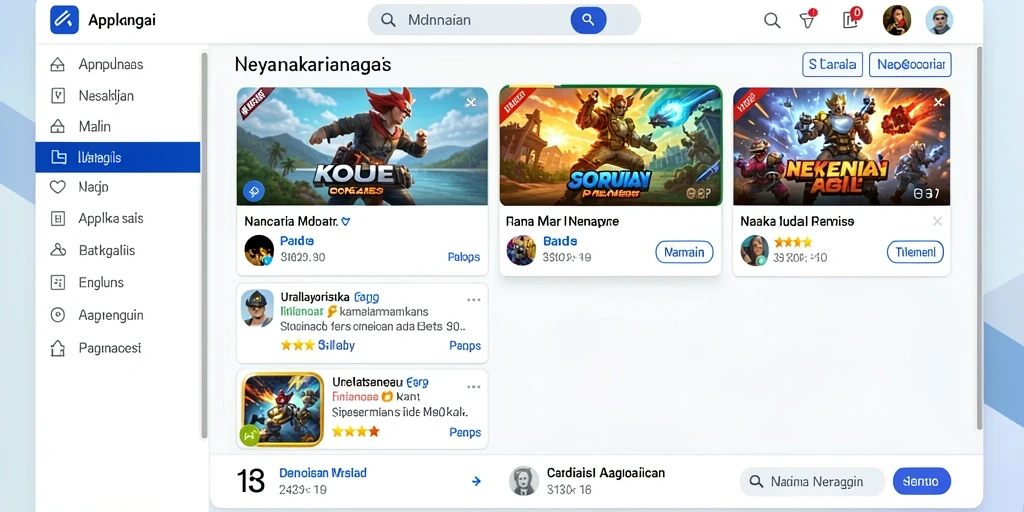 Tampilan antarmuka yang ramah pengguna.